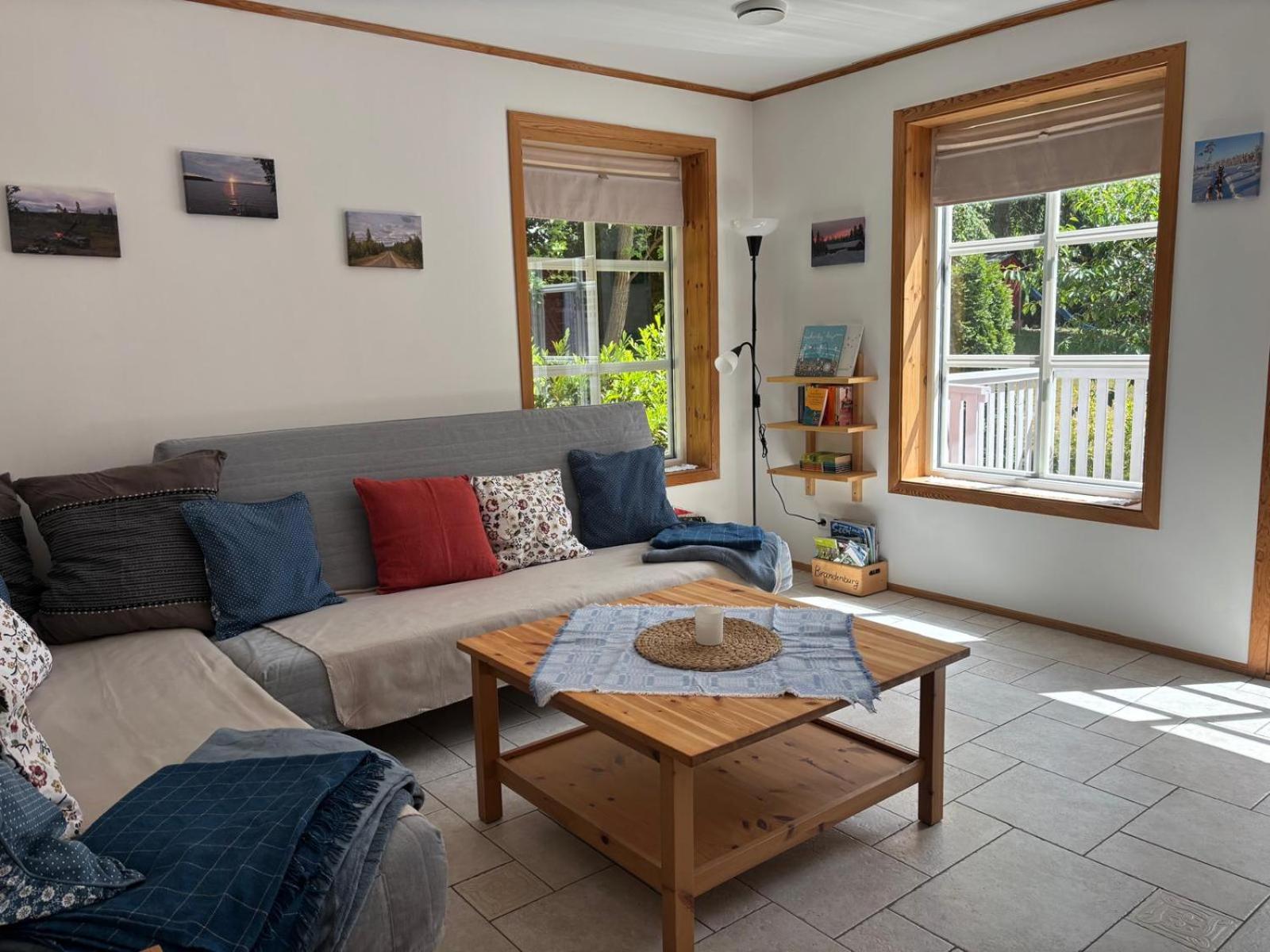 Toms Stuga Ferienwohnung Schoneiche Luaran gambar